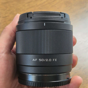 빌트록스50mm, 20mm fe마운트 렌즈