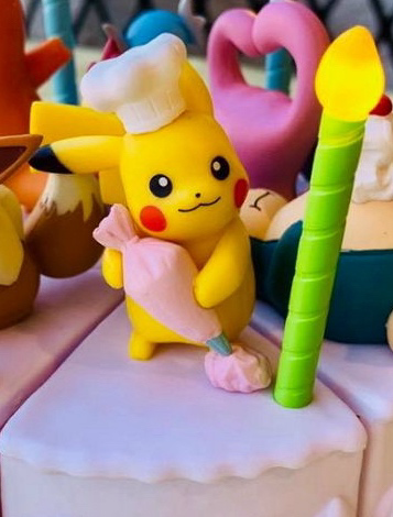 cgv포켓몬 콤보 피카츄 티타임 케이크 피규어--0