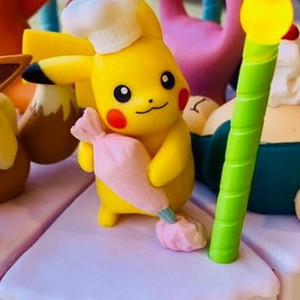 cgv포켓몬 콤보 피카츄 티타임 케이크 피규어