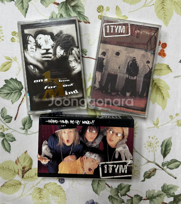 원타임 (1TYM) 1집~3집 카세트테이프--0