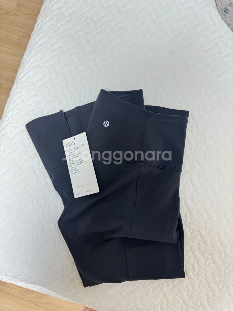 룰루레몬 비하인드 스토리애드 플레어 크롭--5