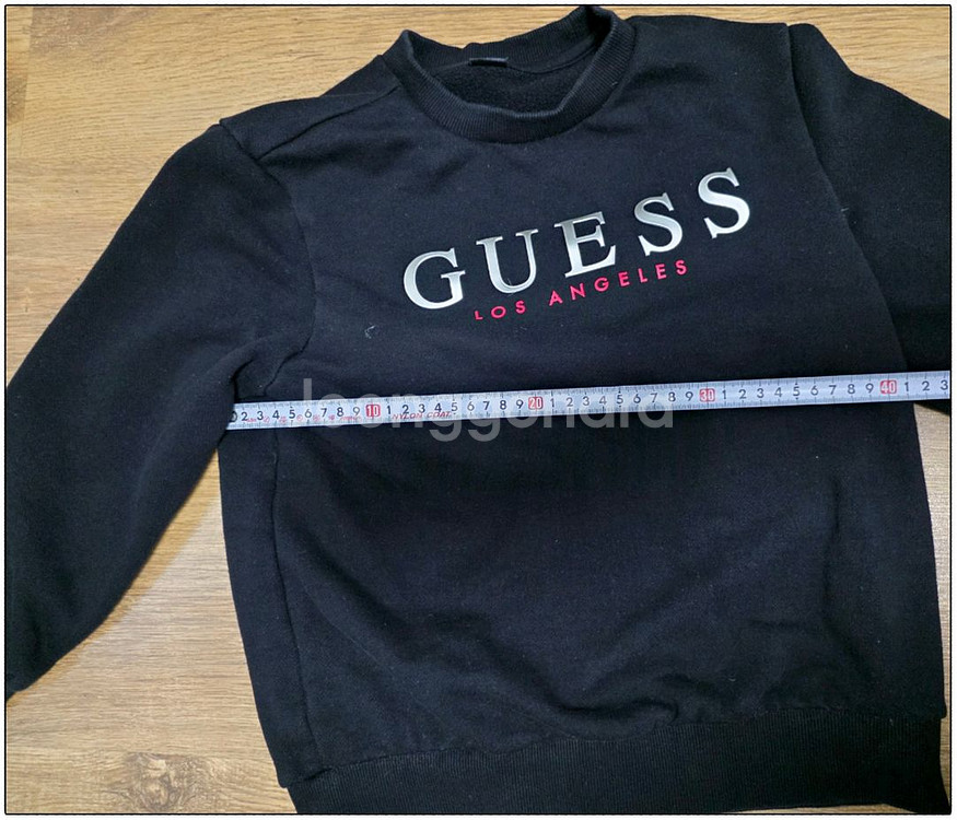 아동 게스 티셔츠 블랙 [140]--3