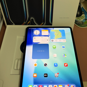 아이패드 프로 m4 13인치 7세대 256기가 스블 와
