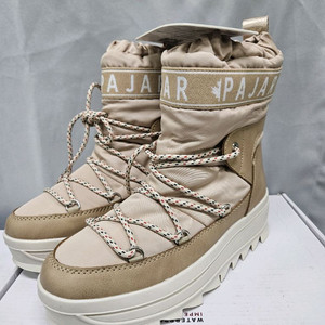 pajar 파자르 여성 로우 부츠 베이지