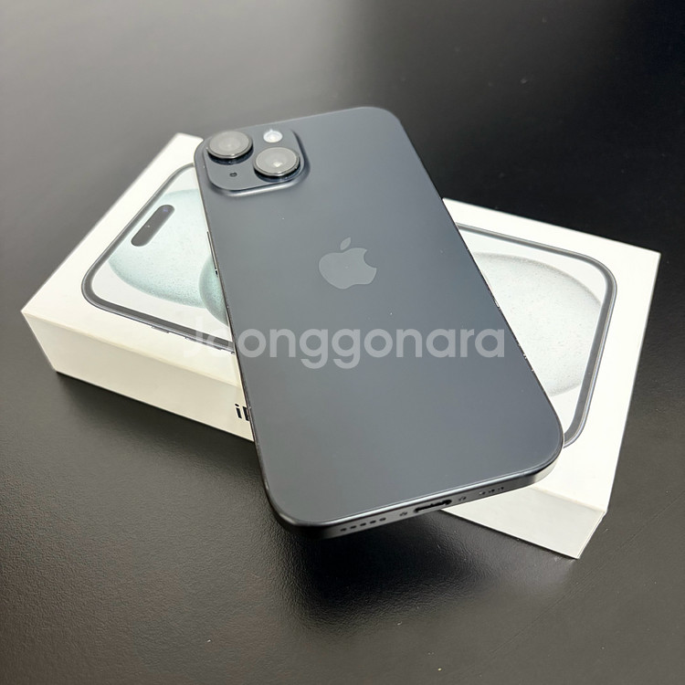 아이폰 15 블랙 256GB--3