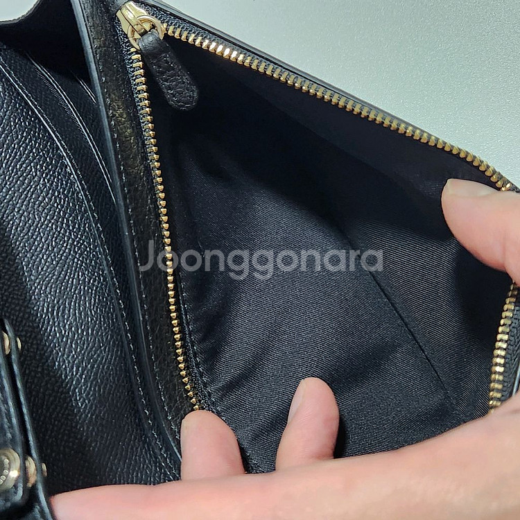 코치 폴드오버 미니백 크로스바디 여성 숄더백--6