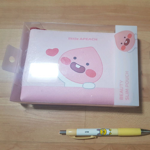 미개봉 카카오 프렌즈 어피치 파우치 + 무지 샤프