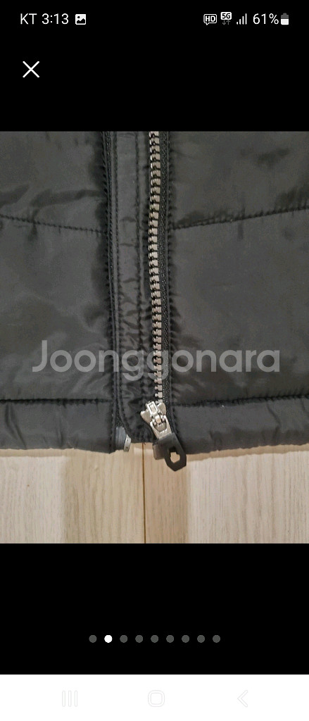 리복 패딩조끼 M겨울에 실외 스포츠 즐기실때 활동하기--1
