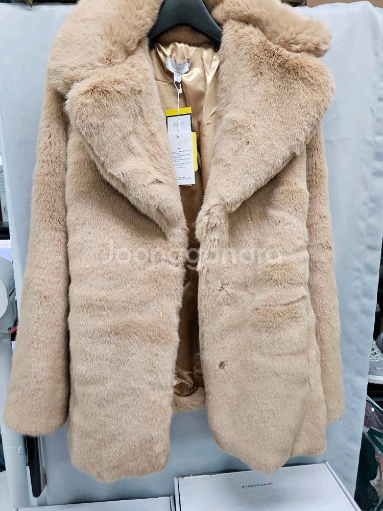 몰리올리 여성 에코퍼 하프코트--0