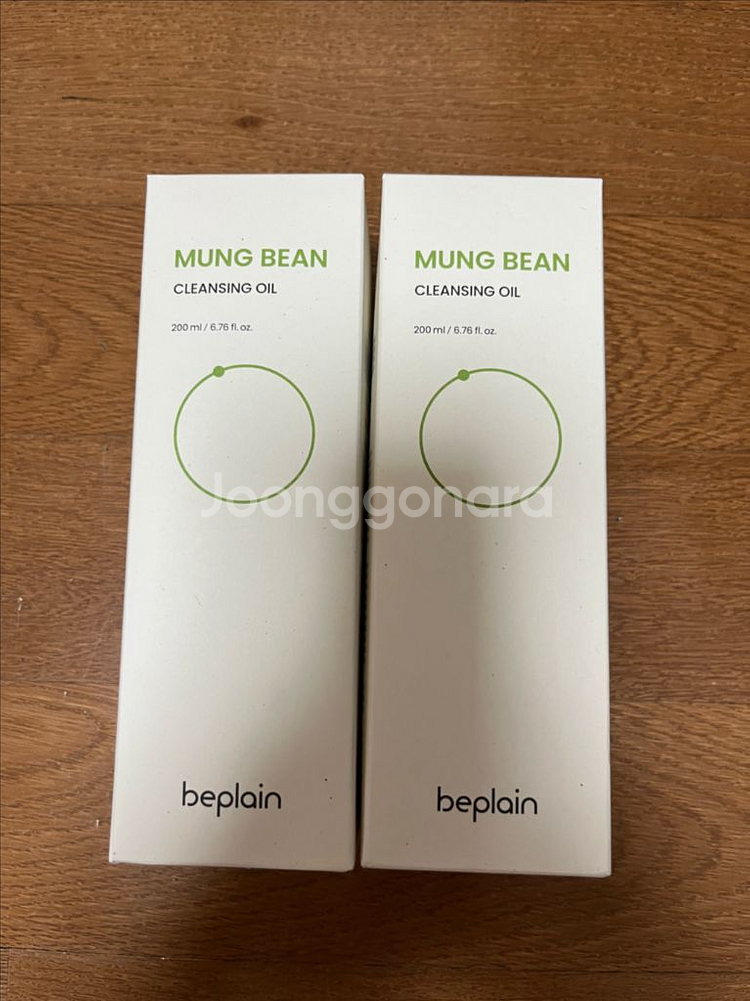 새상품)비플레인 녹두 클렌징 오일 200ml--0