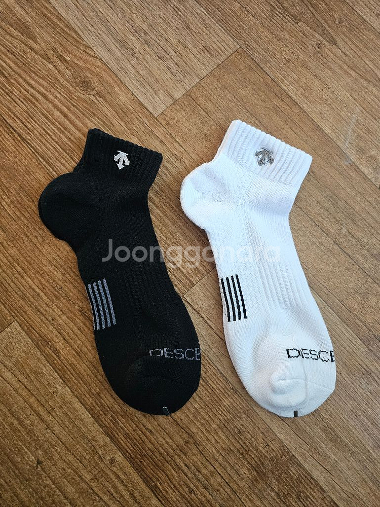 데상트 남성 골프양말--0
