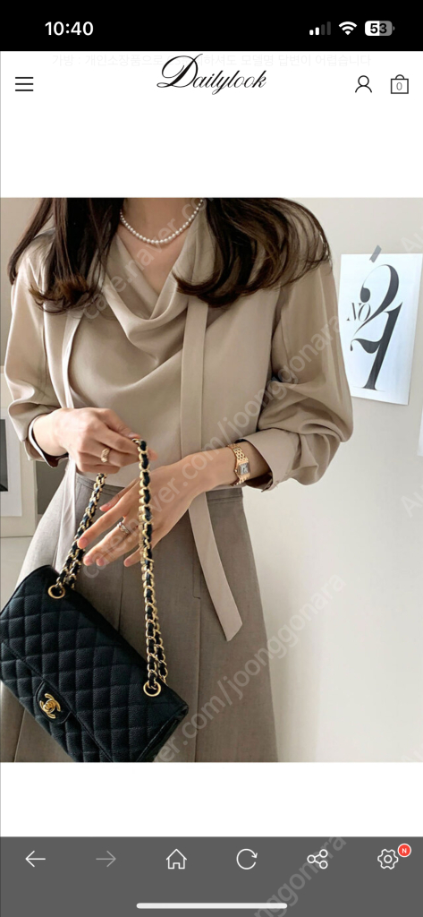 데일리룩 플리츠미니스커트--1