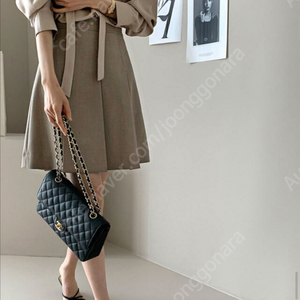 데일리룩 플리츠미니스커트