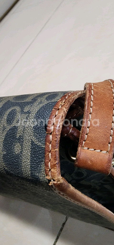 크리스찬디올 빈티지 크로스백/ 클러치백--7