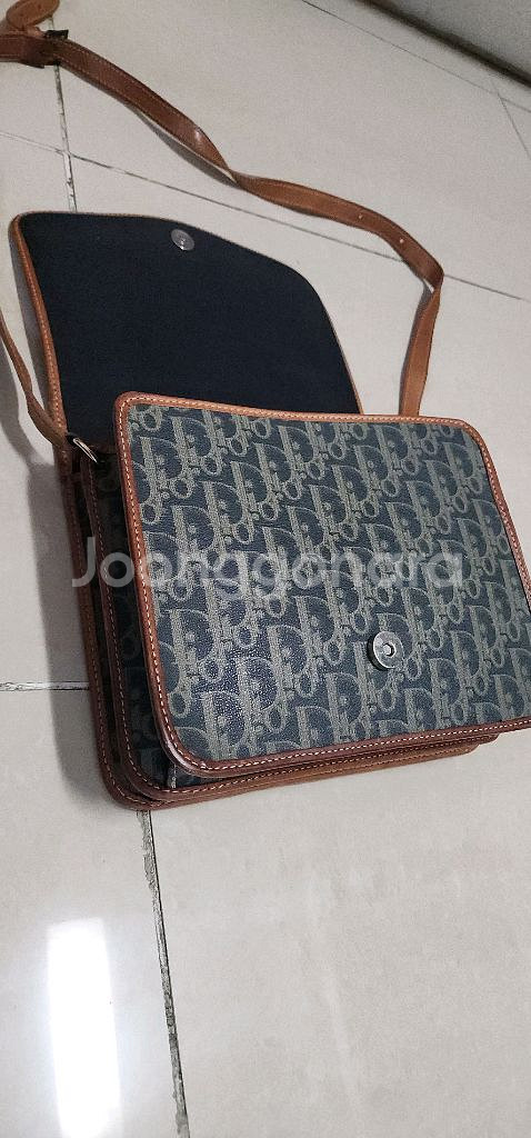 크리스찬디올 빈티지 크로스백/ 클러치백--3