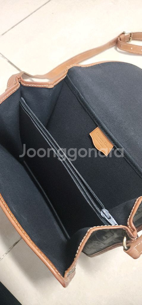 크리스찬디올 빈티지 크로스백/ 클러치백--4