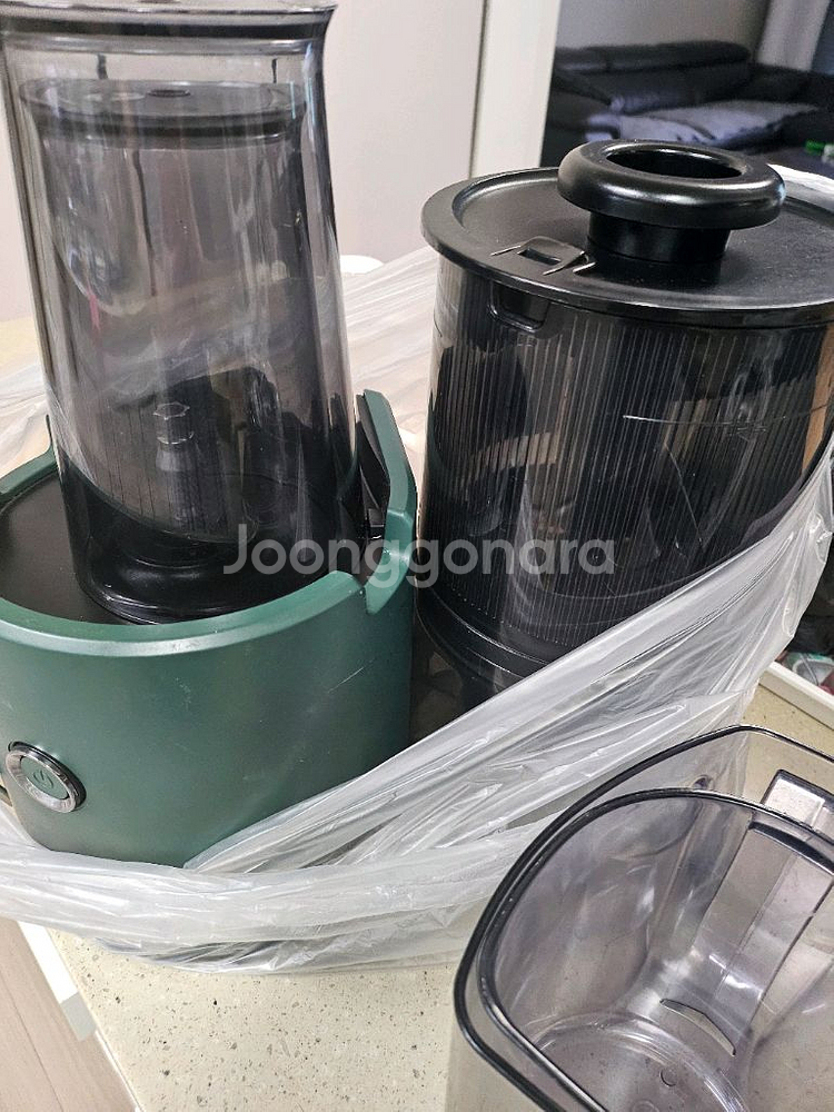 휴롬 스마트 착즙기 H-300E 딥그린--0