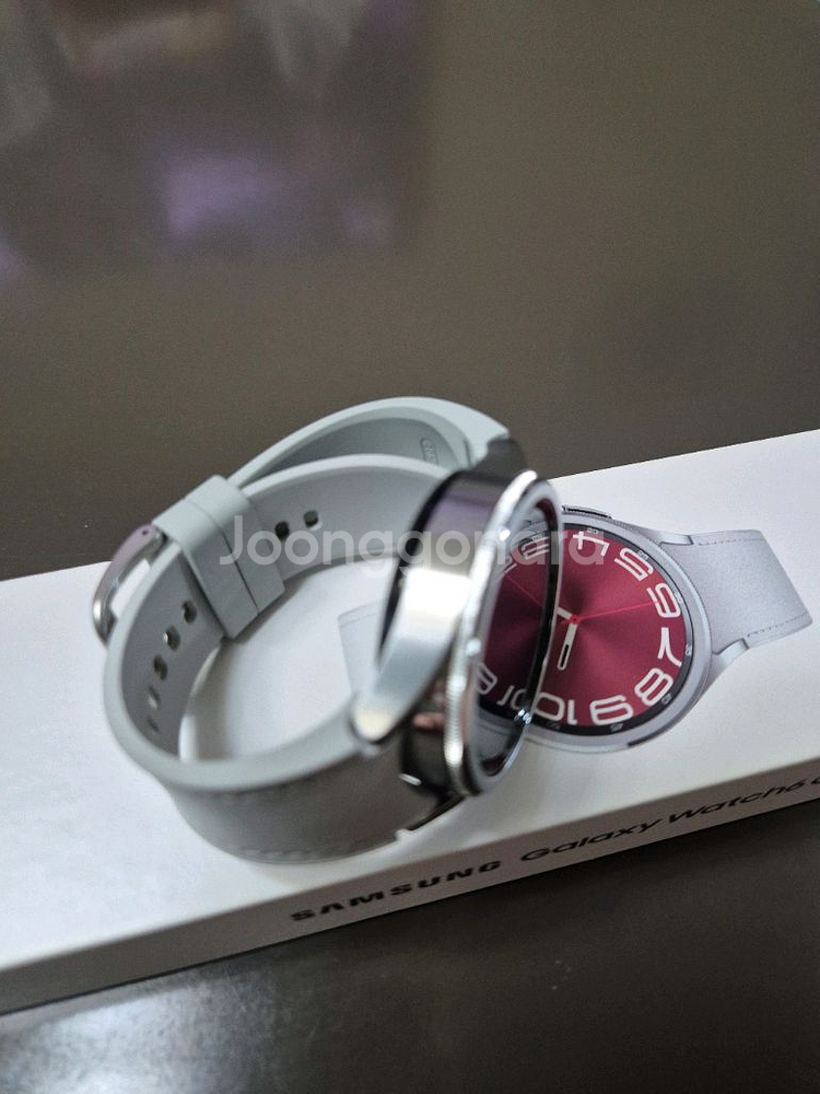 갤럭시 워치6 클래식 43mm 실버(풀박스)--2