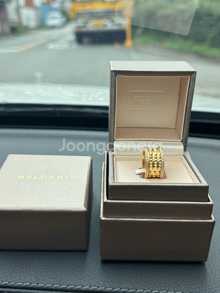 불가리 비제로원 락4밴드 다이아 파베세팅--0