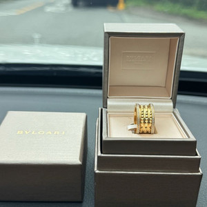 불가리 비제로원 락4밴드 다이아 파베세팅