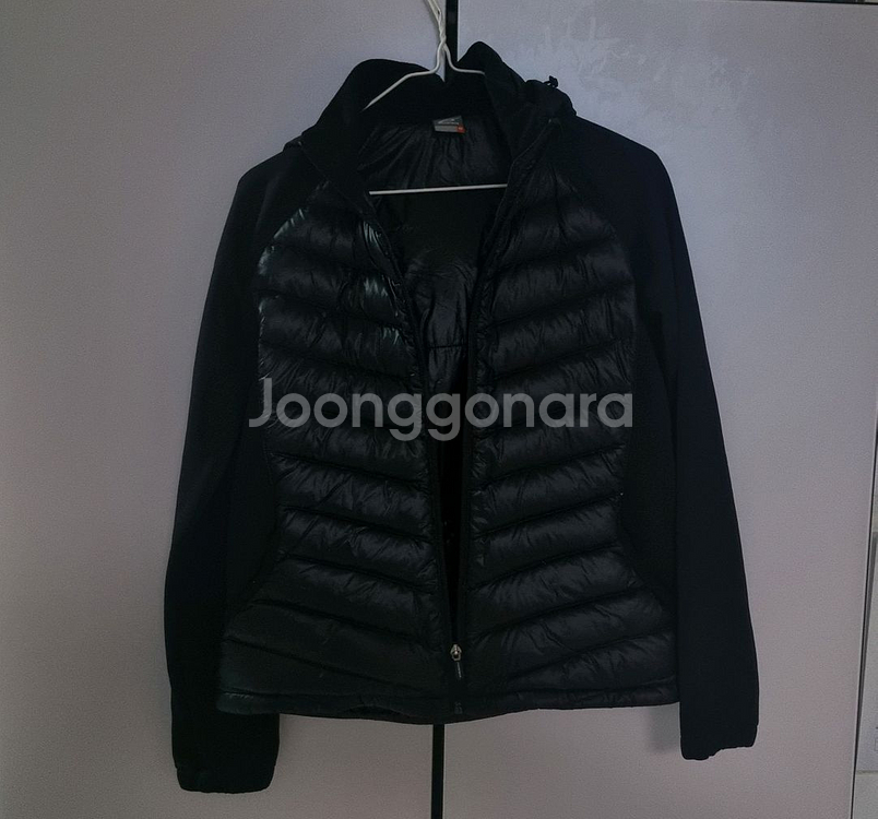 프로스펙스 블랙 경량 패딩 점퍼--0