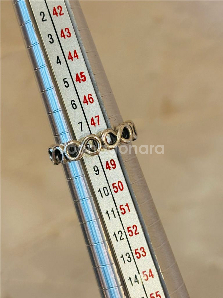 판도라 925실버 은반지 7--5