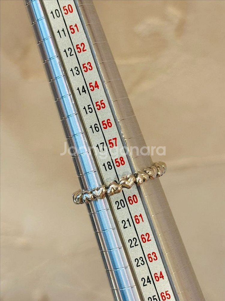 판도라 925실버 은반지 7--8