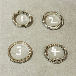 판도라 925실버 은반지 8