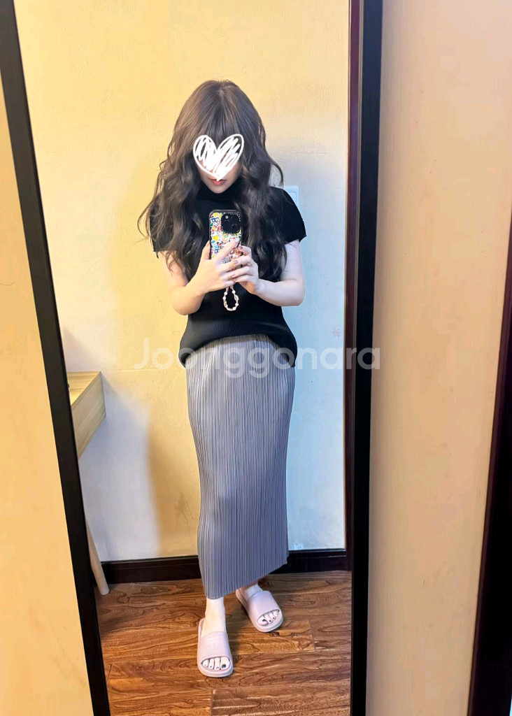 플리츠플리즈 베이직 미스트 ,베이직 스커트 ~--0