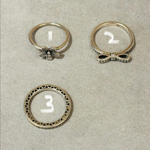 판도라 925실버 은반지 9