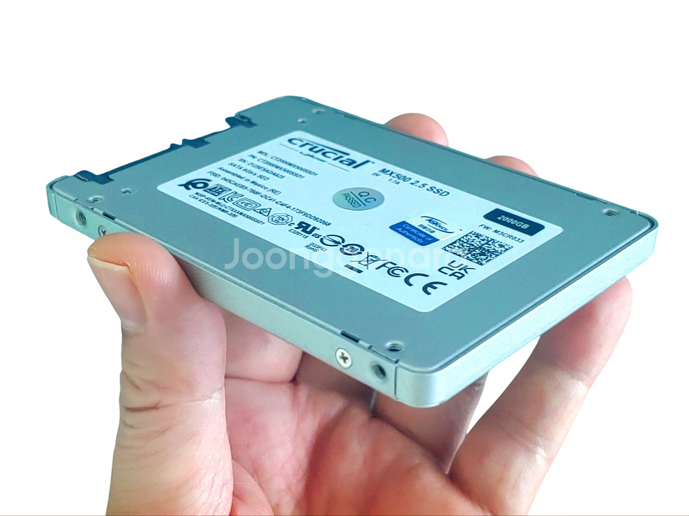 마이크론 MX500 SATA 2.5인치 SSD 2TB--3