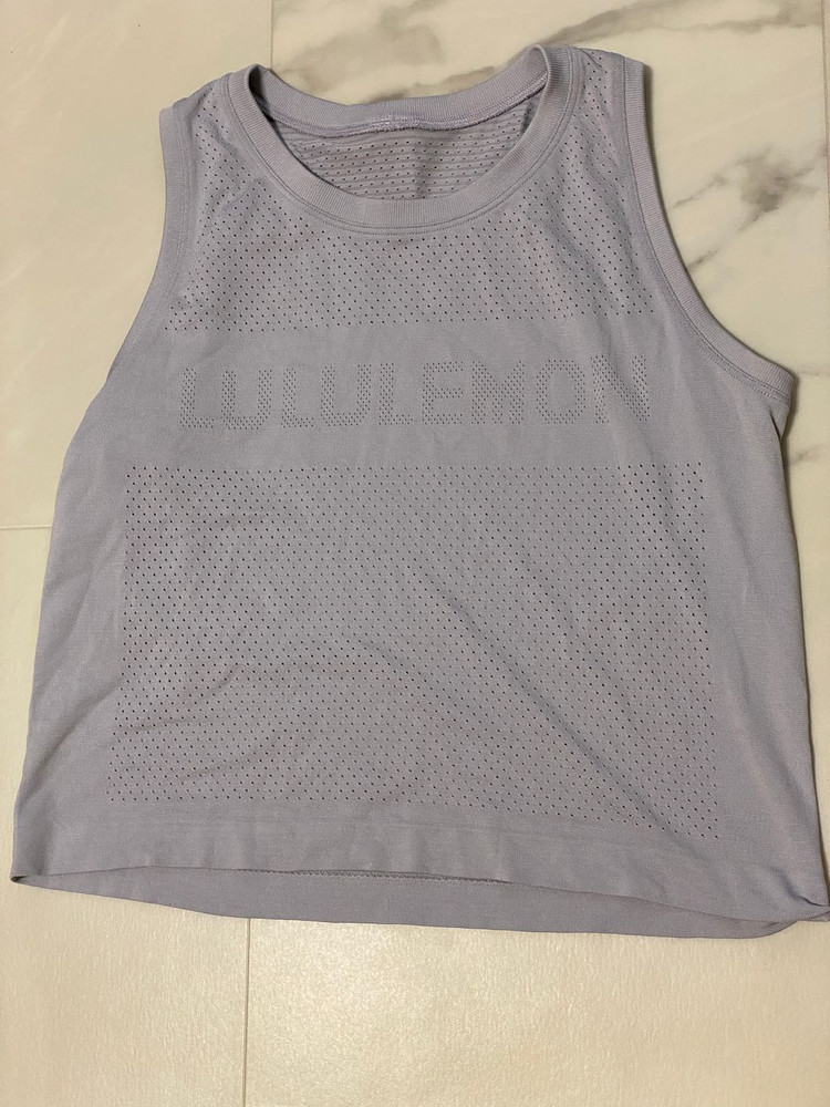 룰루레몬 브리즈 바이 머슬 크롭 탱크 4사이즈--2