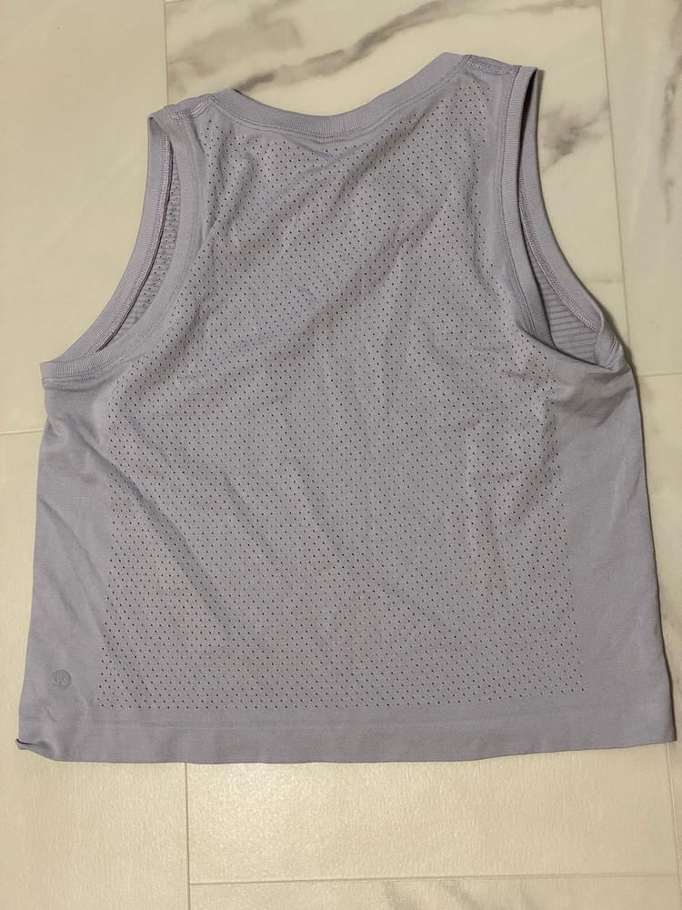 룰루레몬 브리즈 바이 머슬 크롭 탱크 4사이즈--3