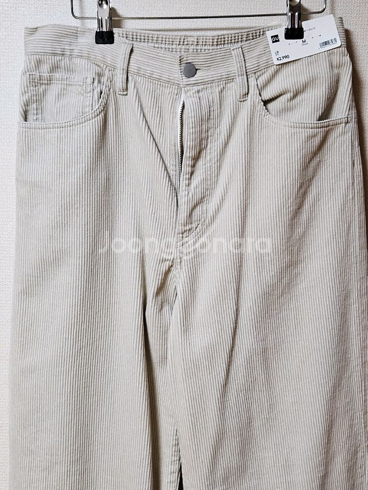 새상품 gu 코듀로이 팬츠 골덴바지--0