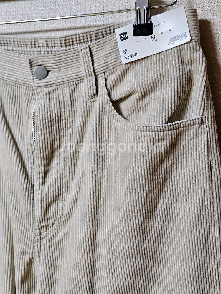 새상품 gu 코듀로이 팬츠 골덴바지--1