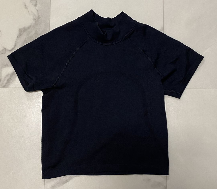 룰루레몬 스위프틀리 모크넥 크롭티 2사이즈--2