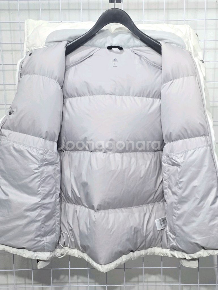 아디다스 3ST 다운 푸퍼 숏패딩 100--5