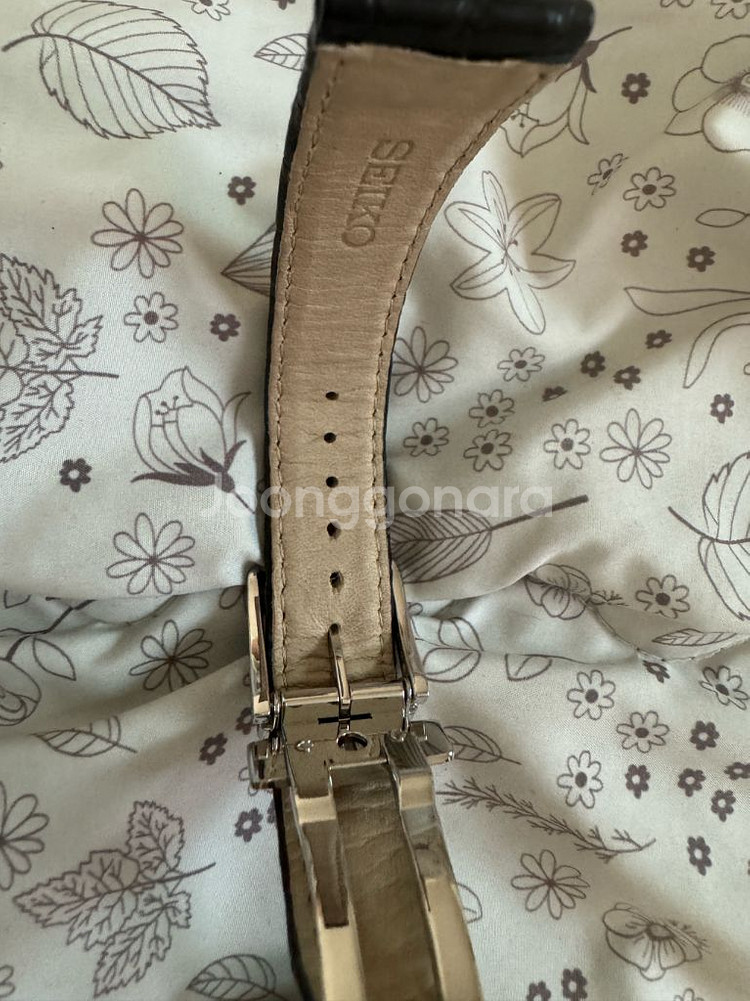 그랜드세이코 구형 디버클 + 악어 가죽줄 19-16--3