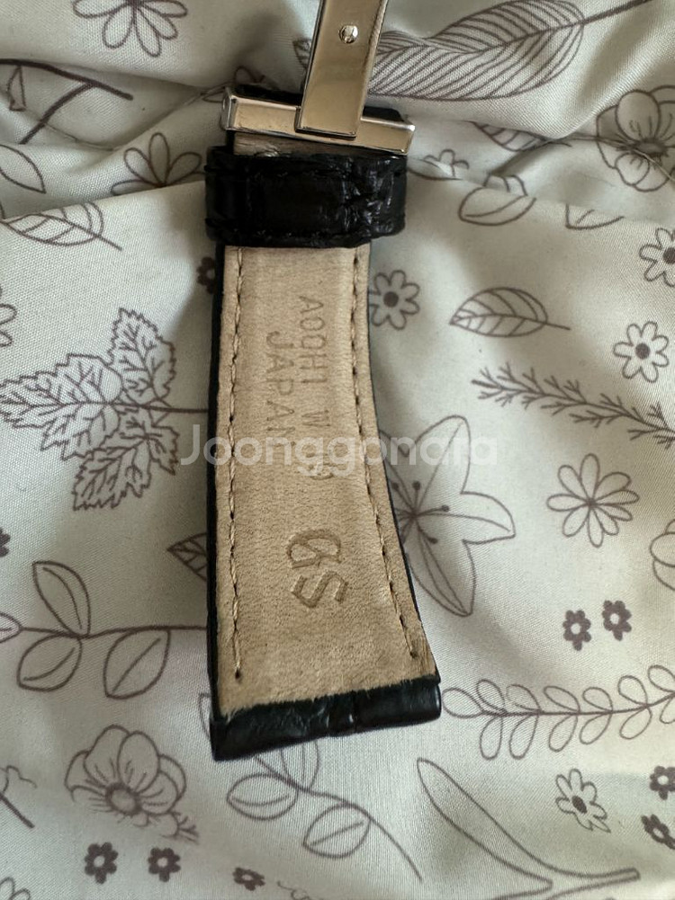 그랜드세이코 구형 디버클 + 악어 가죽줄 19-16--4