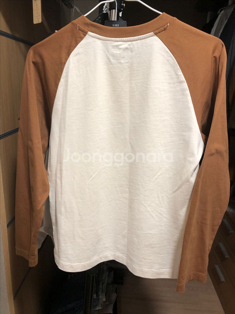 지오다노 맨투맨 티셔츠 5장 일괄 - 17000원 (155)--9