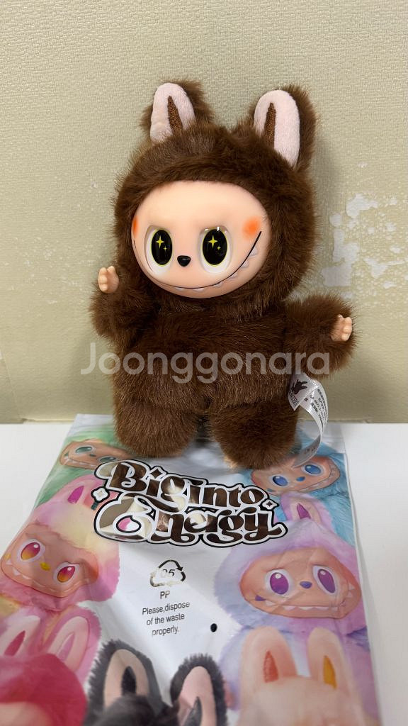 팝마트 라부부 지모모 인형--1