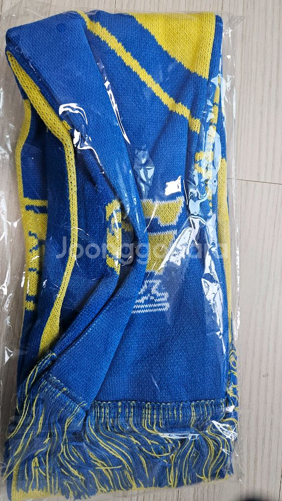 빠더너스 x 엘지트윈스 베이스볼키즈 머플러 블루 옐로우--1