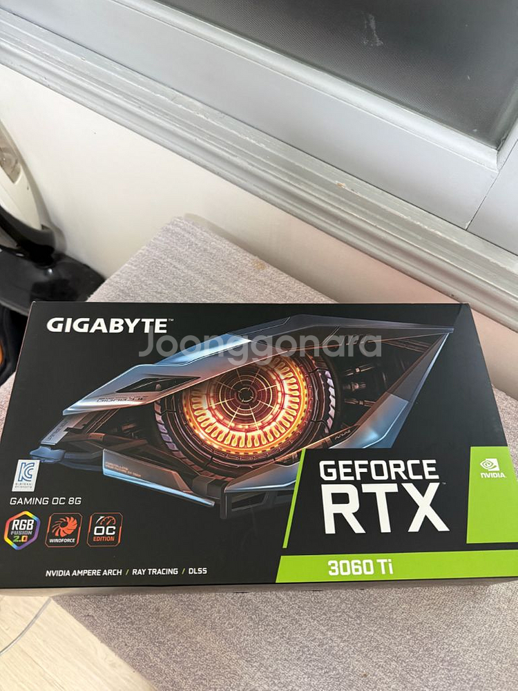 기가바이트 rtx 3060ti 8기가--0