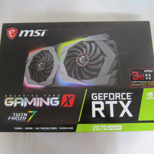 MSI RTX2070 SUPER 게이밍 X D6 8GB