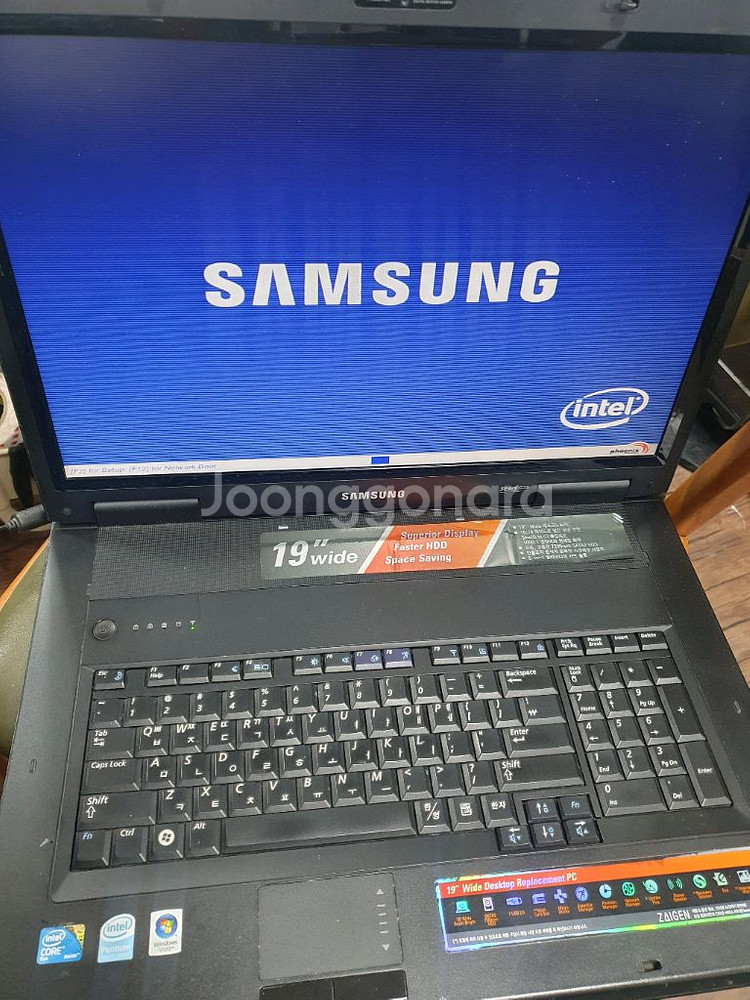 삼성 초대형 사이즈 노트북 부품용--0