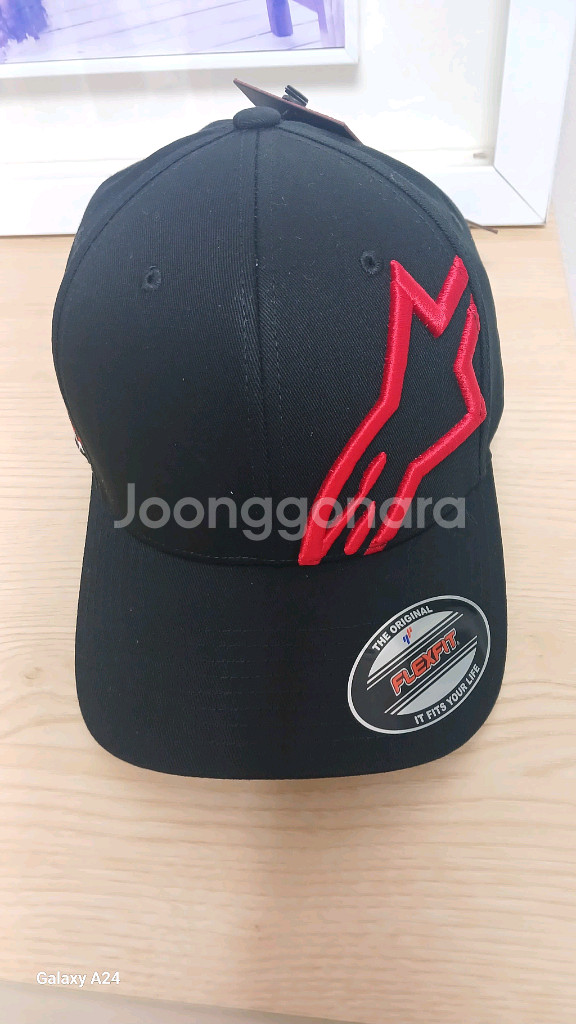 ALPINSTARS 알파인스타 블랙앤레드 캡모자(L~X--0