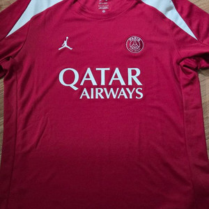 조던 파리생제르망 져지 레드 카타르(정품O)