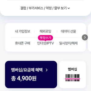 lg 유플러스 데이터 2기가