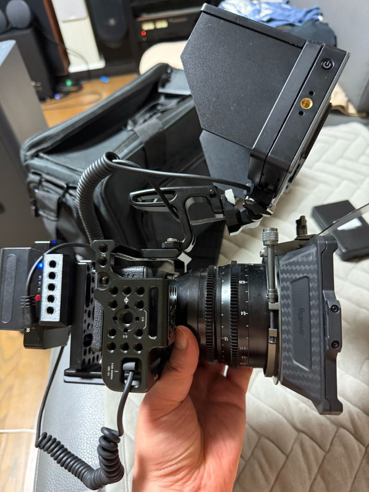 시그마 fp 시네렌즈 리그셋팅 영상 카메라 세트 이미지