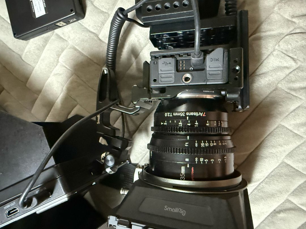 시그마 fp 시네렌즈 리그셋팅 영상 카메라 세트 이미지